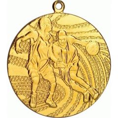 Medaile basketbal zlatá