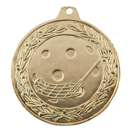 Medaile florbal zlatá IL50/Z