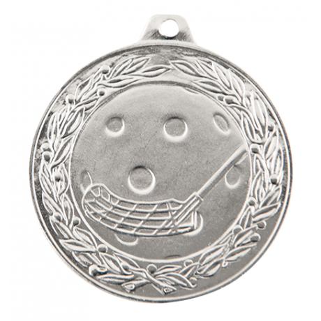 Medaile florbal stříbrná IL50/S