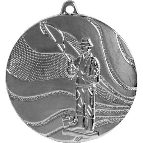 Medaile rybář stříbrná